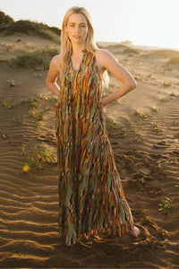 Trinity Rae Maxi Dress - Multi-colour