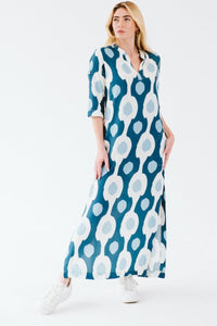 Trinity Faith Boho Dress - Teal