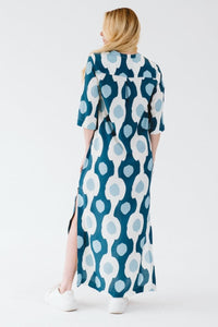 Trinity Faith Boho Dress - Teal