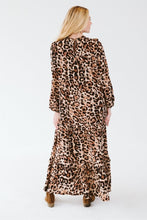 Load image into Gallery viewer, Trinity Valencia Dress - Leopard

