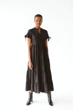 Load image into Gallery viewer, Trinity Shea Black Anglaise Dress
