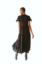 Load image into Gallery viewer, Trinity Shea Black Anglaise Dress
