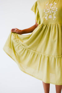 Trinity Katie Dress - Green