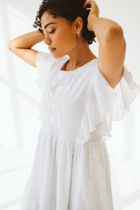 Trinity Katie Dress - White