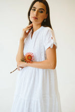 Load image into Gallery viewer, Trinity Shea White Anglaise Dress
