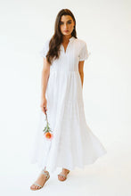 Load image into Gallery viewer, Trinity Shea White Anglaise Dress
