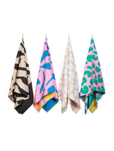 Load image into Gallery viewer, Saltii Beach Towel - Animal Stripes
