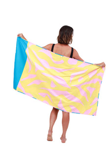 Saltii Beach Towel - Animal Stripes