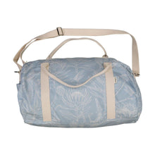 Load image into Gallery viewer, A Love Supreme Weekend Bag - Bloom Cream on Sky Blue
