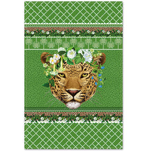 Load image into Gallery viewer, Macaroon Cotton Hand Towel Cape To Congo - Emerald Wreath
