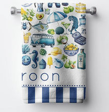 Load image into Gallery viewer, Macaroon Beach Towels - Summer Shuffle
