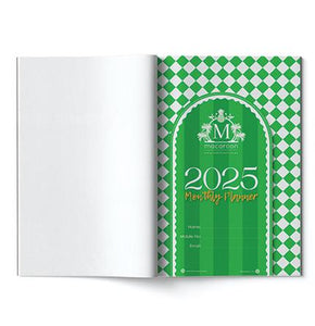 Macaroon A4 Monthly Planning Book - 2025 Leopard Date