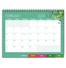 Load image into Gallery viewer, Macaroon 2024 Tent Calendar Tabbed
