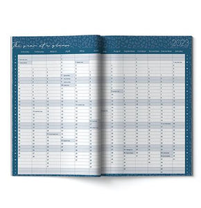Macaroon A4  Weekly Planner -  Cape 2 Congo Citrine