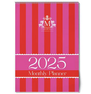 Macaroon A3 Hanging Family Planner 2025