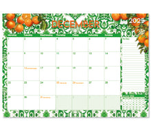 Load image into Gallery viewer, Macaroon 2025 Desk Calendar - Sicilian Citrus
