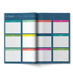 Macaroon A4  Weekly Planner -  Cape 2 Congo Citrine