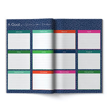Load image into Gallery viewer, Macaroon A4 Monthly Planning Book - Cape To Congo - Ruby
