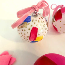 Load image into Gallery viewer, Hand-painted Christmas Baubles
