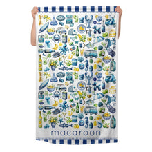 Load image into Gallery viewer, Macaroon Beach Towels - Summer Shuffle
