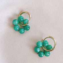 Load image into Gallery viewer, Summer &amp; Salt Blue Cleo Earrings
