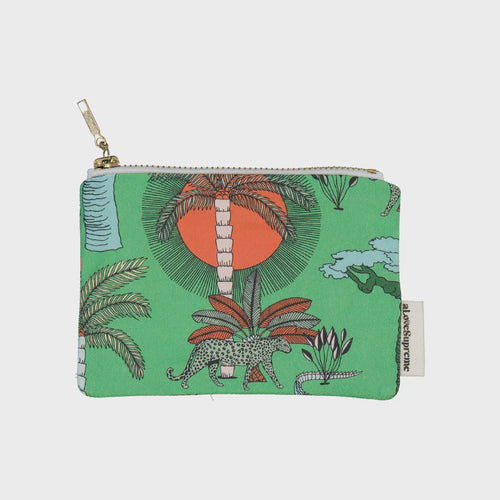 A Love Supreme Coin Purse - Animal Kingdom Green