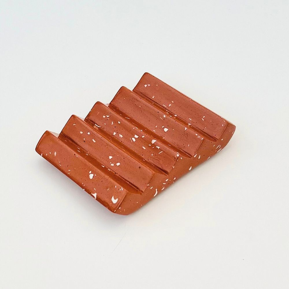 Elikia Soap Dish - Terracotta