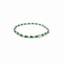 Load image into Gallery viewer, Kiki Collection Beaded Bracelet - Emerald Palace
