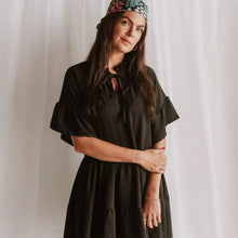 Load image into Gallery viewer, Brit Bom Everydays a Good Day Dress - Black
