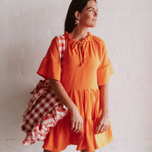 Load image into Gallery viewer, Brit Bom Everydays a Good Day Dress - Orange
