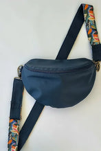 Load image into Gallery viewer, Emily &amp; Me Crossbody Bag - Navy Paradise
