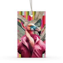 Load image into Gallery viewer, Moon &amp; Back Gift Tag Set - Flamingo Fantasy
