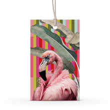 Load image into Gallery viewer, Moon &amp; Back Gift Tag Set - Flamingo Fantasy
