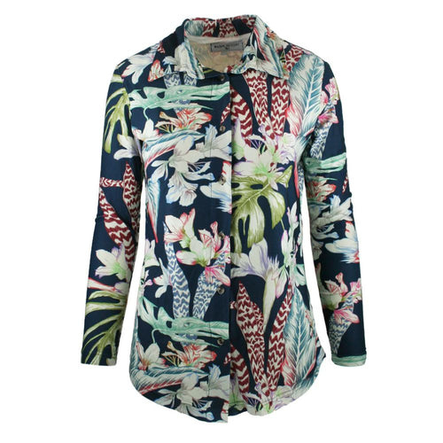 Rush Resort Activewear Luxe Shirt - Floral Botanical