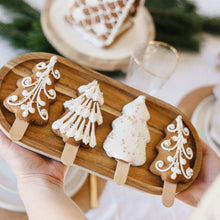 Load image into Gallery viewer, Harck &amp; Heart Gingerbread Christmas Tree Lollies
