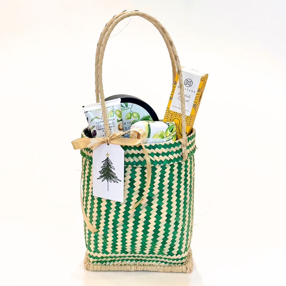 The Green Olive & Avo Basket