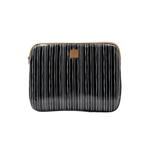 IY Laptop Sleeve Medium - Stripe Black & White