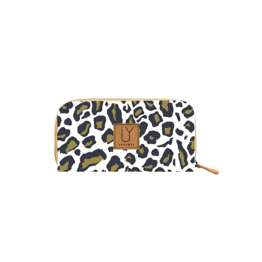 IY Wallet - Leopard Khaki