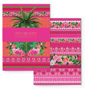 Macaroon A5 Soft Covered Journal Set of 2  - Ruby