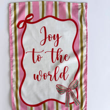 Load image into Gallery viewer, JW Designs Tea Towel - Joy to the World
