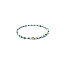 Load image into Gallery viewer, Kiki Collection Single Beaded Bracelet - Into the Blue
