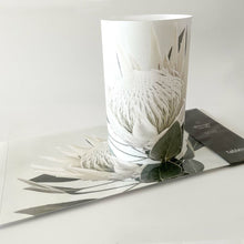 Load image into Gallery viewer, Tableart Lantern - White King Protea
