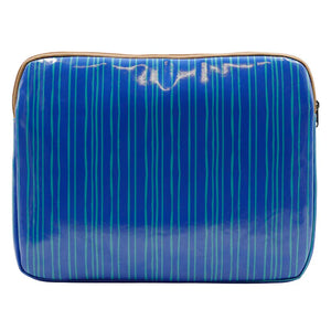 IY Laptop Sleeve Large - Stripe Aqua