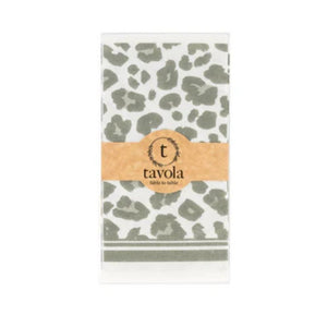 Tavola Slim Napkins - Leopard Grey
