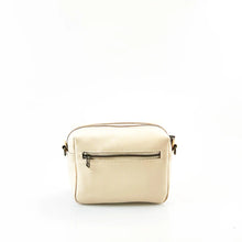 Load image into Gallery viewer, Lesedi Pebble Leather Mini Box Bag - Vanilla Frappe
