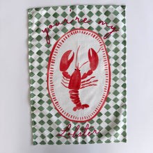Load image into Gallery viewer, JW Designs Tea Towel - You’re my Lobster
