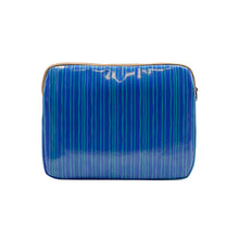 Load image into Gallery viewer, IY Laptop Sleeve Medium - Stripe Aqua
