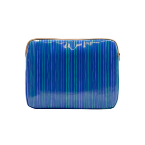 IY Laptop Sleeve Medium - Stripe Aqua