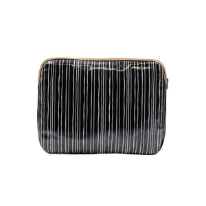 IY Laptop Sleeve Medium - Stripe Black & White