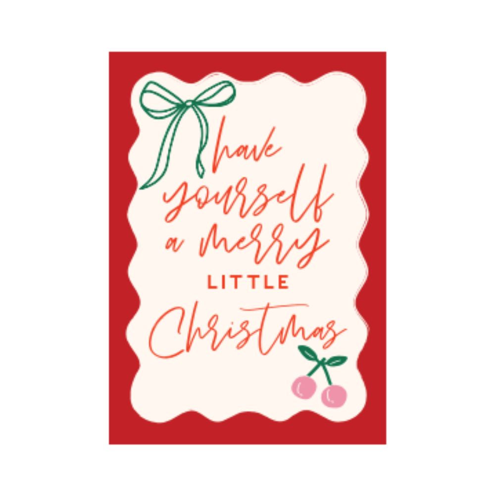 Studio Italiana Card - Merry Little Christmas